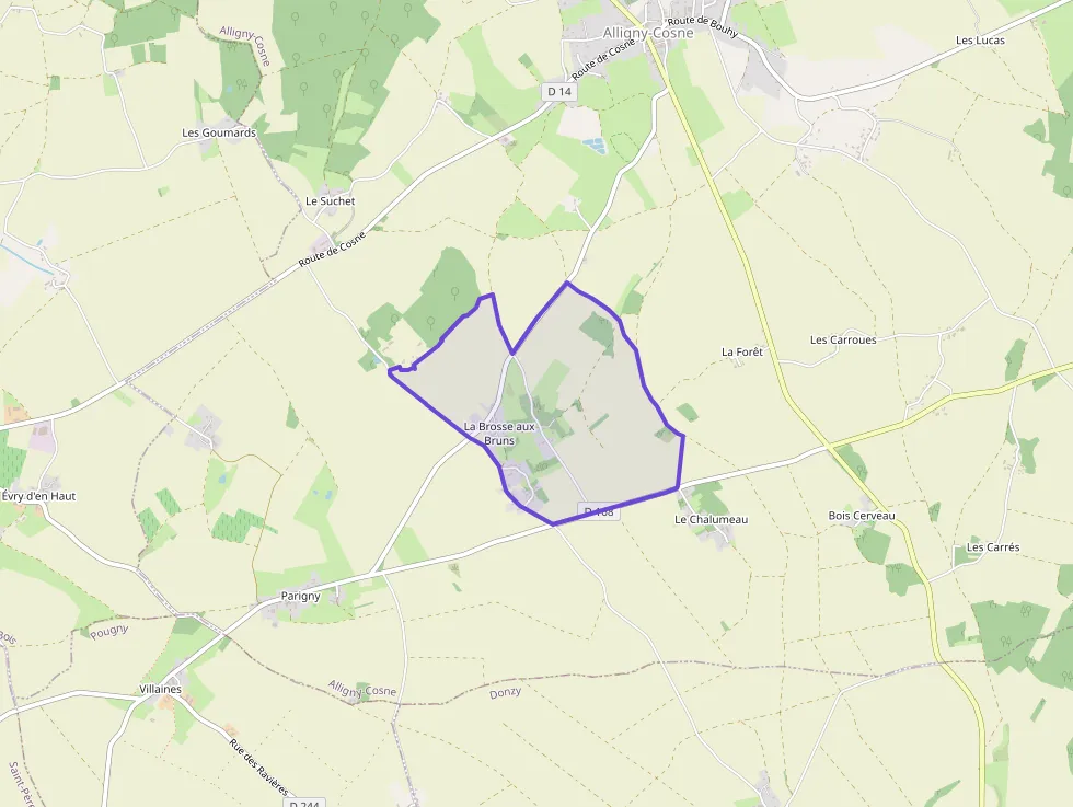 Maison 84 m² deux pieces à vendre à Alligny-Cosne