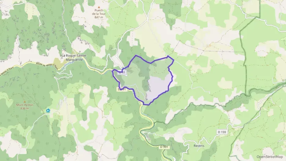 Maison 55 m² trois pièces à vendre à La Roque-Sainte-Marguerite