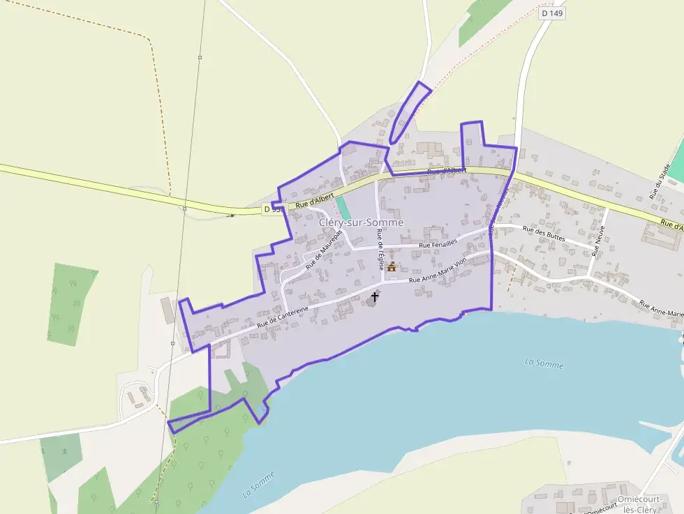 Maison 87 m² quatre pièces à vendre à Cléry-sur-Somme