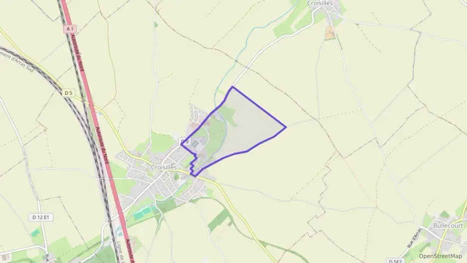 Maison 97 m² cinq pièces à vendre à Croisilles Maison 97 m² cinq pièces à vendre à Croisilles