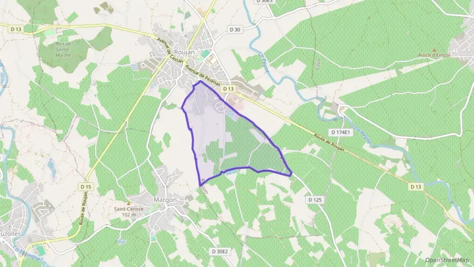 Maison 80 m² quatre pièces à vendre à Roujan