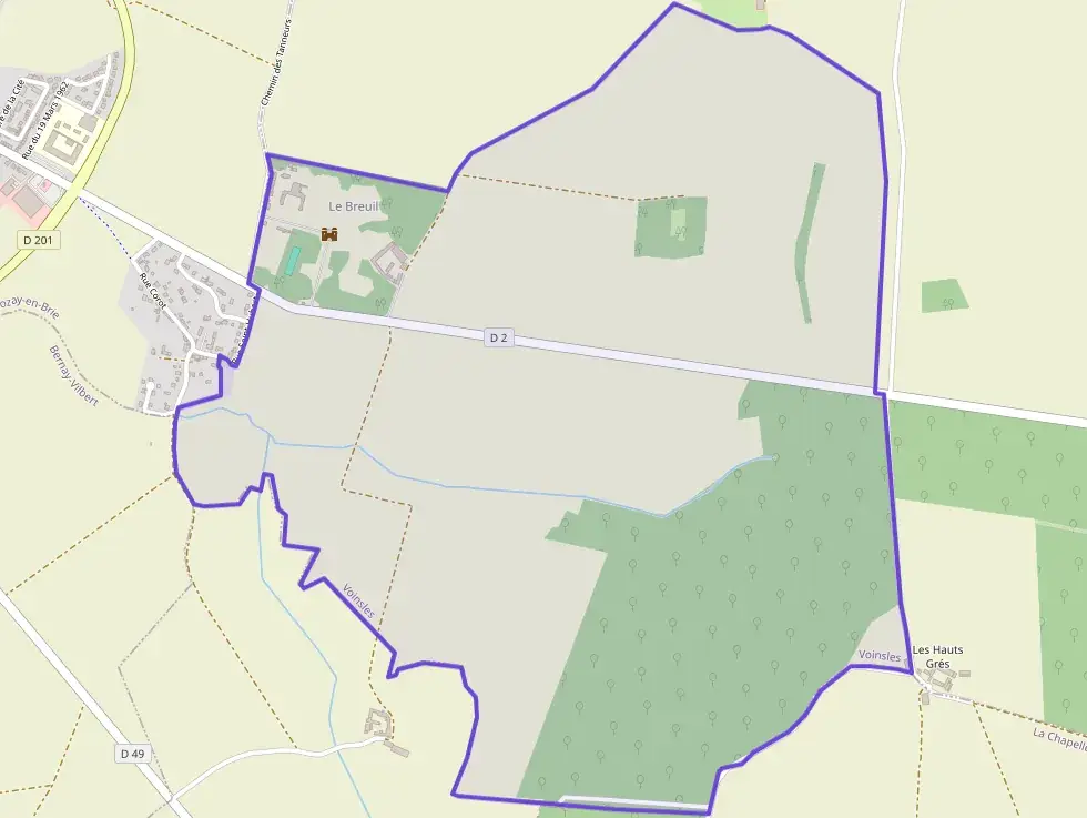 Maison 117 m² quatre pièces à vendre à Voinsles