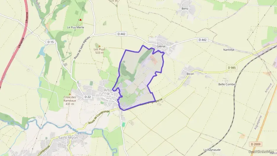 Maison 91 m² quatre pièces à vendre à Artonne