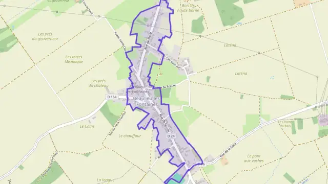 Maison 92 m² trois pièces à vendre à Beaulieu-les-Fontaines