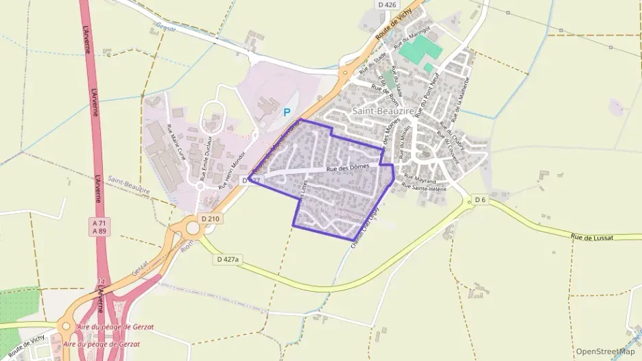 Maison 101 m² quatre pièces à vendre à Saint-Beauzire Maison 101 m² quatre pièces à vendre à Saint-Beauzire