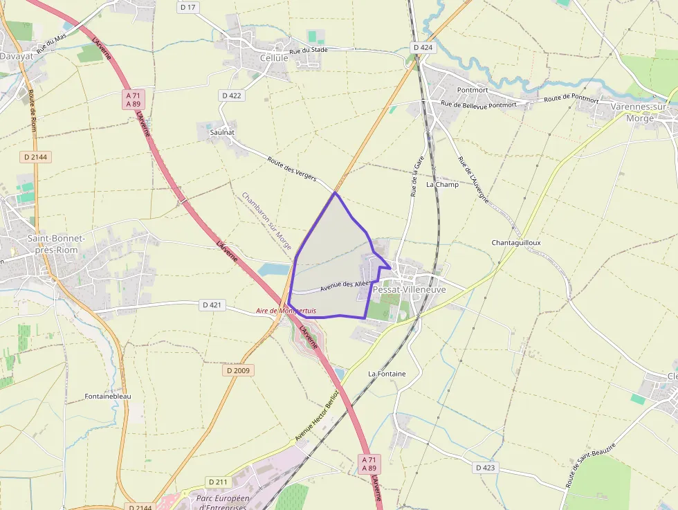 Maison 88 m² quatre pièces à vendre à Pessat-Villeneuve