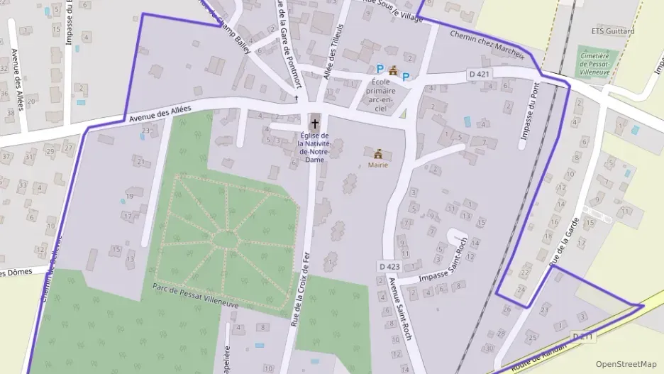 Maison 117 m² sept pièces à vendre à Pessat-Villeneuve