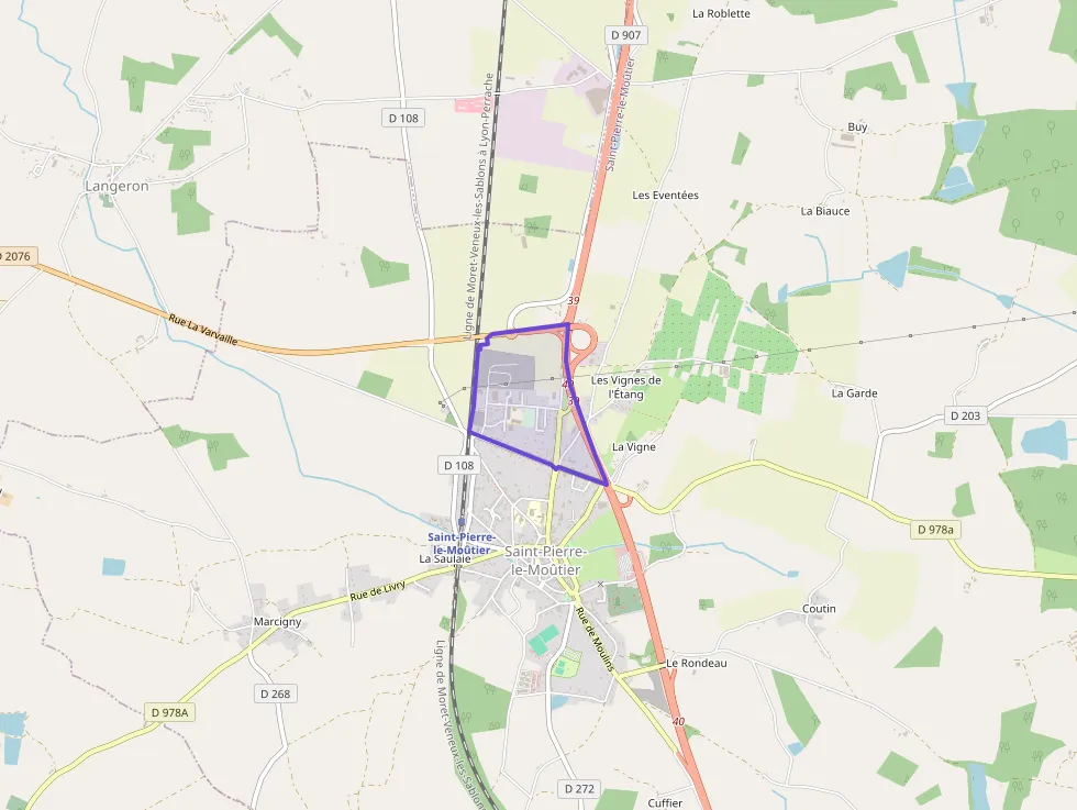 Maison 101 m² quatre pièces à vendre à Saint-Pierre-le-Moûtier