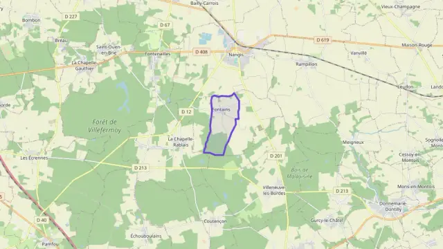 Maison 80 m² quatre pièces à vendre à Fontains