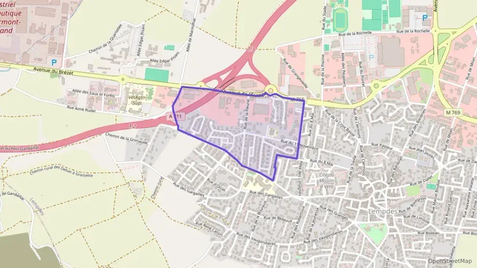 Maison 86 m² quatre pièces à vendre à Lempdes