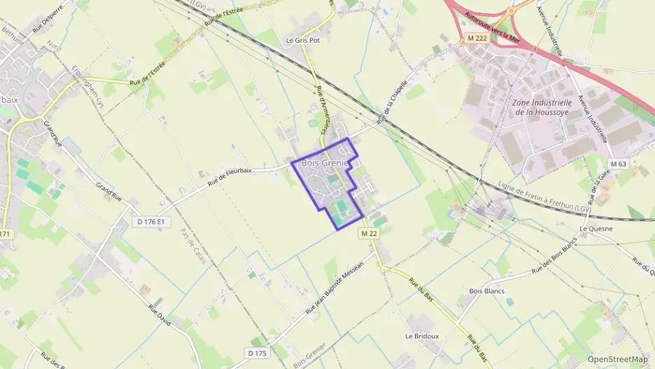 Maison 70 m² trois pièces à vendre à Bois-Grenier