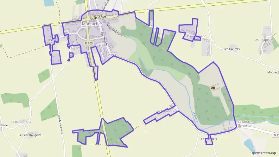 Maison 128 m² cinq pièces à vendre à Montacher-Villegardin