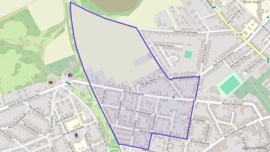 Maison 69 m² quatre pièces à vendre à Harnes