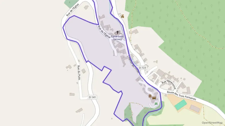 Maison 90 m² quatre pièces à vendre à Saint-Gervazy