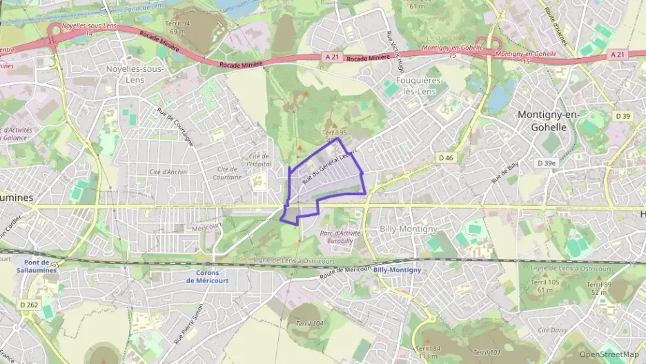 Maison 72 m² trois pièces à vendre à Fouquières-lès-Lens