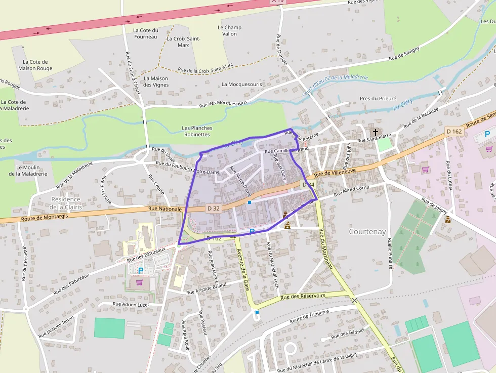 Maison 81 m² quatre pièces à vendre à Courtenay