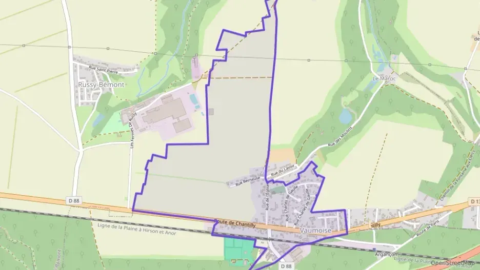Maison 66 m² trois pièces à vendre à Vaumoise