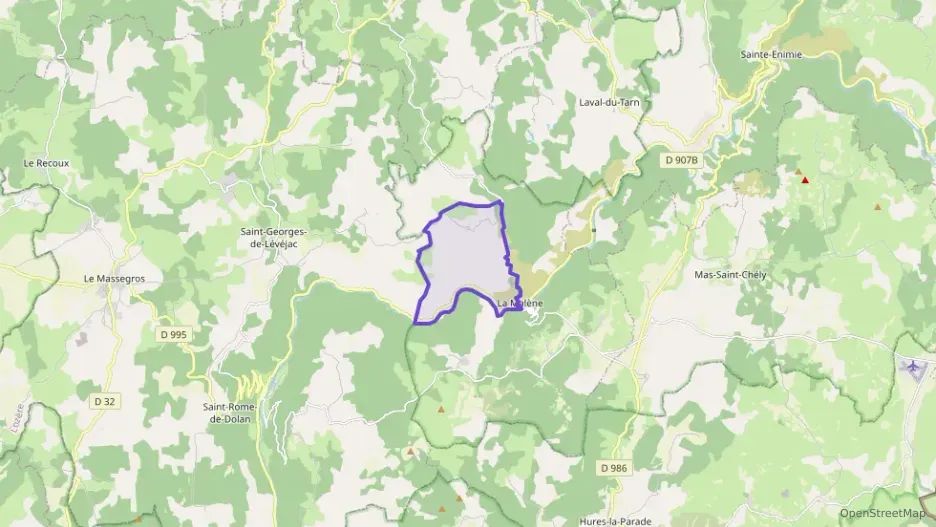 Maison 93 m² quatre pièces à vendre à La Malène