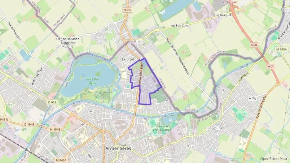 Maison 106 m² cinq pièces à vendre à Armentières