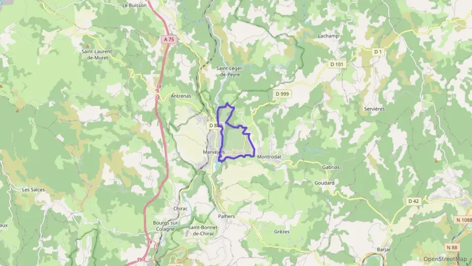 Maison 100 m² trois pièces à vendre à Marvejols