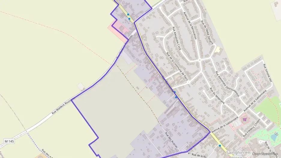 Maison 90 m² six pièces à vendre à Sainghin-en-Weppes