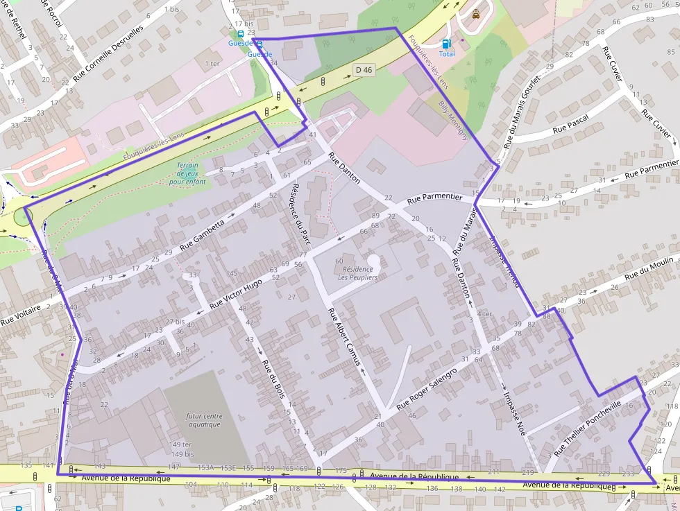 Maison 87 m² quatre pièces à vendre à Billy-Montigny