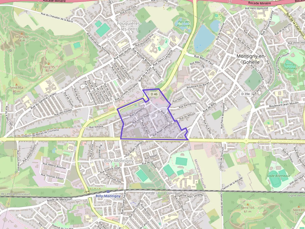 Maison 87 m² quatre pièces à vendre à Billy-Montigny