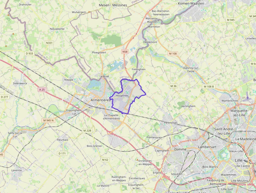 Maison 70 m² deux pieces à vendre à Houplines