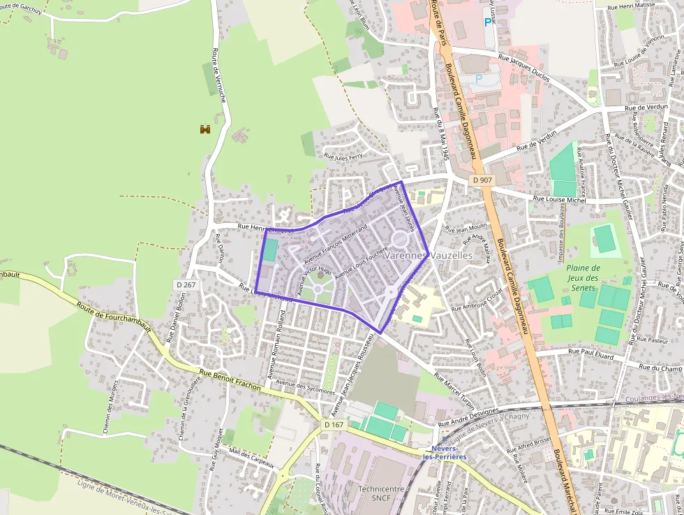 Maison 85 m² trois pièces à vendre à Varennes-Vauzelles