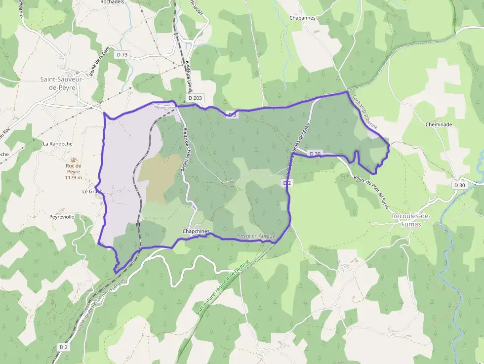 Maison 84 m² quatre pièces à vendre à Peyre en Aubrac