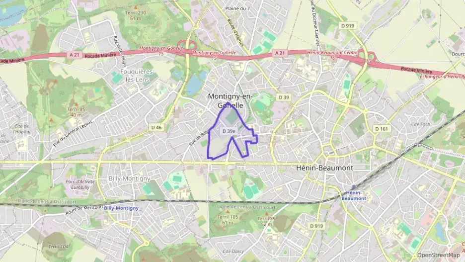 Maison 61 m² trois pièces à vendre à Montigny-en-Gohelle
