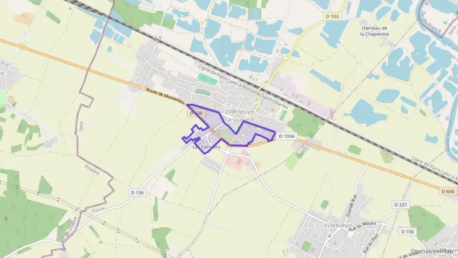 Maison 89 m² cinq pièces à vendre à Villeneuve-la-Guyard