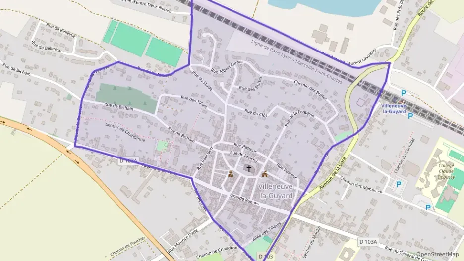 Maison 85 m² quatre pièces à vendre à Villeneuve-la-Guyard Maison 85 m² quatre pièces à vendre à Villeneuve-la-Guyard