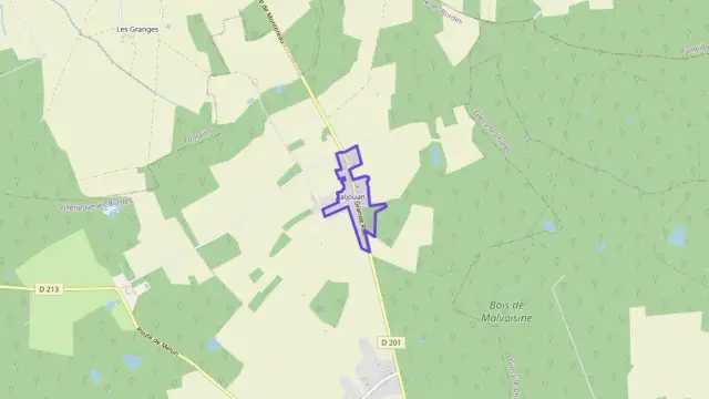 Maison 74 m² trois pièces à vendre à Villeneuve-les-Bordes