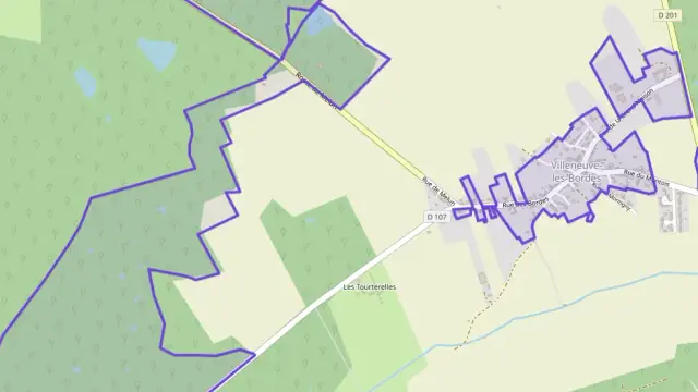 Maison 68 m² trois pièces à vendre à Villeneuve-les-Bordes