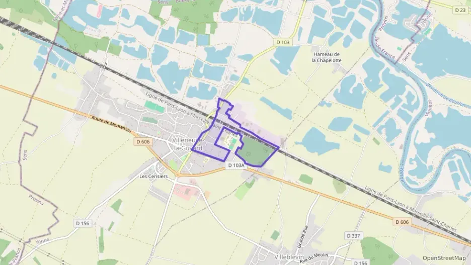 Maison 53 m² deux pieces à vendre à Villeneuve-la-Guyard