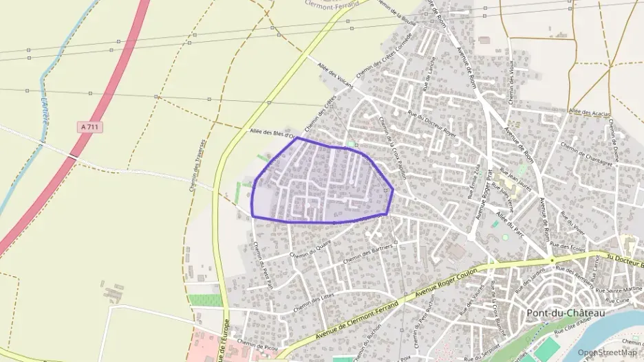 Maison 91 m² quatre pièces à vendre à Pont-du-Château