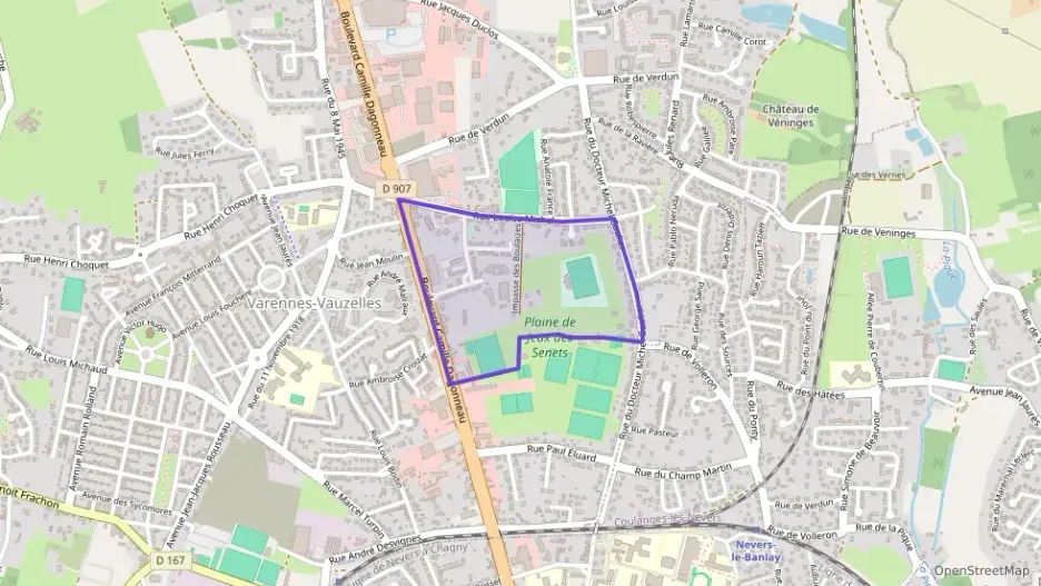 Maison 89 m² quatre pièces à vendre à Varennes-Vauzelles