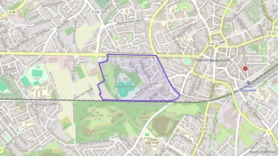 Maison 80 m² six pièces à vendre à Hénin-Beaumont