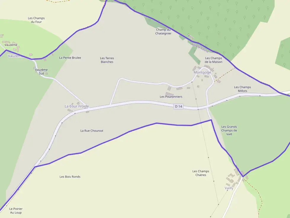 Maison 100 m² quatre pièces à vendre à Alligny-Cosne