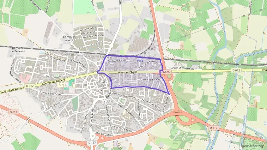 Maison 88 m² quatre pièces à vendre à Vias