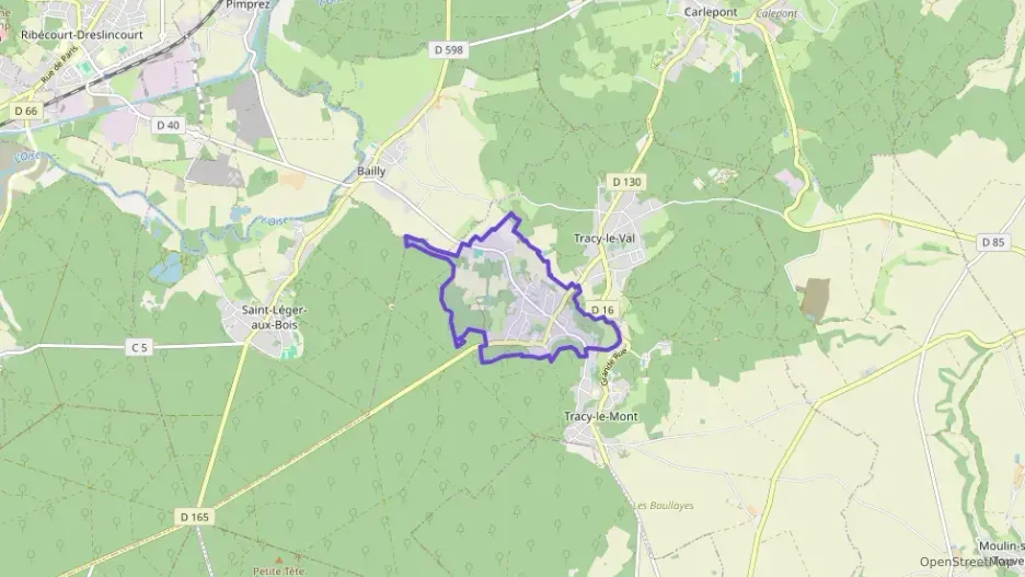 Maison 95 m² cinq pièces à vendre à Tracy-le-Mont Maison 95 m² cinq pièces à vendre à Tracy-le-Mont