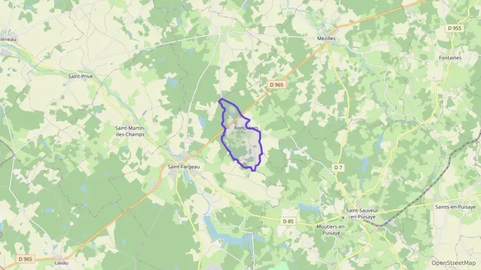 Maison 82 m² cinq pièces à vendre à Ronchères Maison 82 m² cinq pièces à vendre à Ronchères