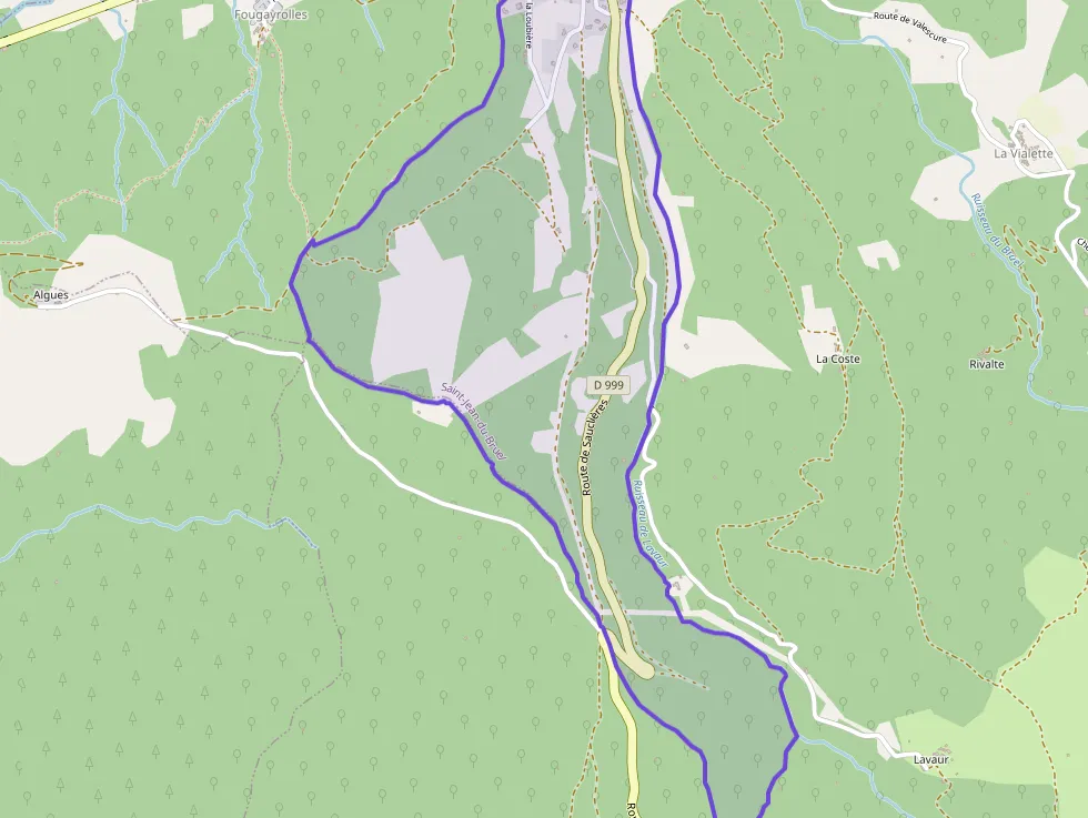 Maison 70 m² quatre pièces à vendre à Saint-Jean-du-Bruel