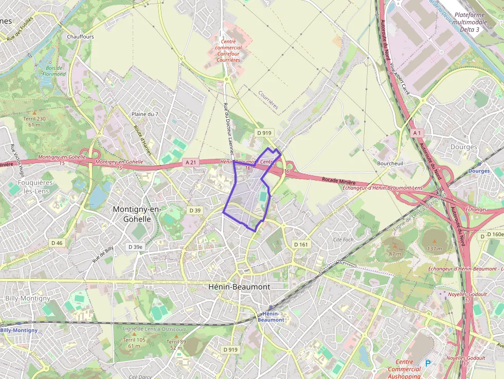 Maison 69 m² quatre pièces à vendre à Hénin-Beaumont