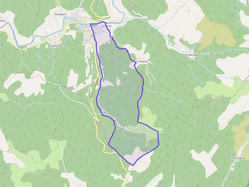 Maison 100 m² quatre pièces à vendre à Saint-Jean-du-Bruel