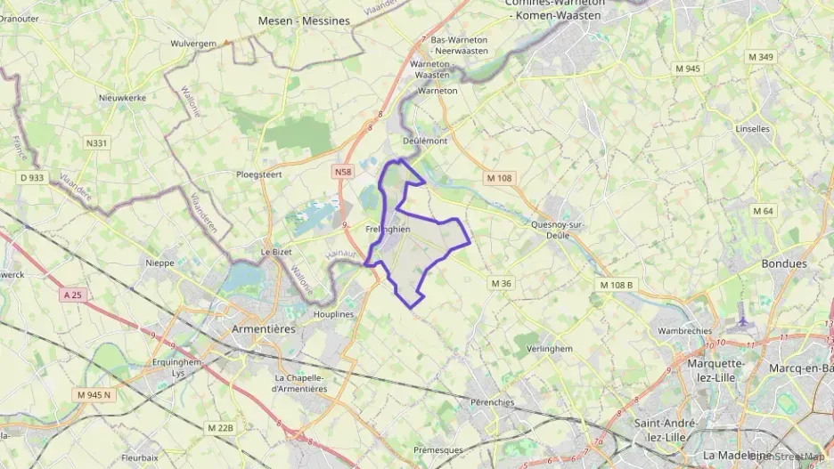 Maison 70 m² trois pièces à vendre à Frelinghien Maison 70 m² trois pièces à vendre à Frelinghien