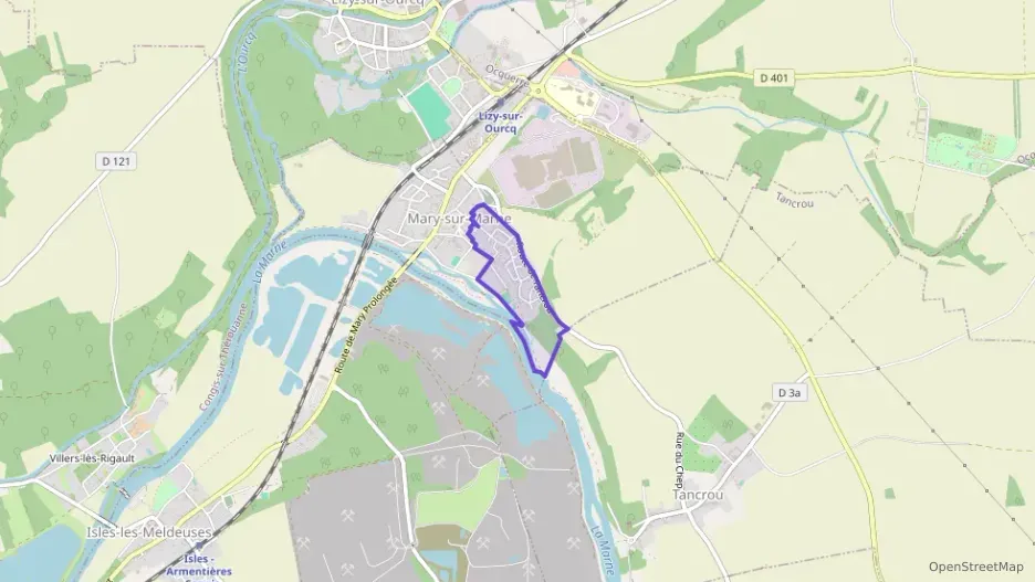 Maison 95 m² cinq pièces à vendre à Mary-sur-Marne