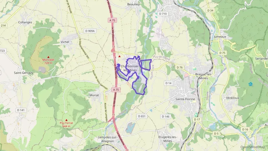 Maison 55 m² trois pièces à vendre à Charbonnier-les-Mines Maison 55 m² trois pièces à vendre à Charbonnier-les-Mines