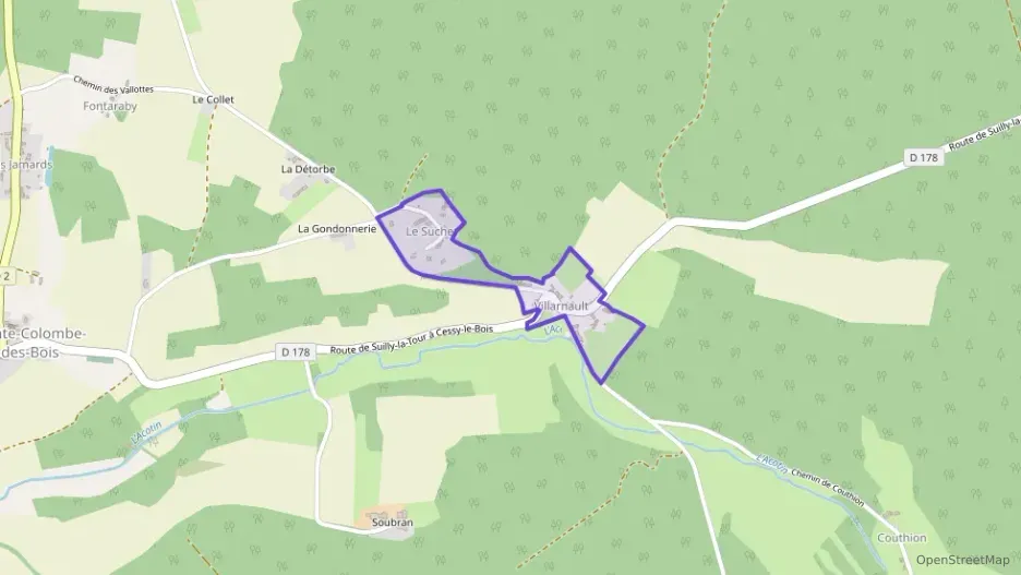 Maison 48 m² trois pièces à vendre à Sainte-Colombe-des-Bois Maison 48 m² trois pièces à vendre à Sainte-Colombe-des-Bois